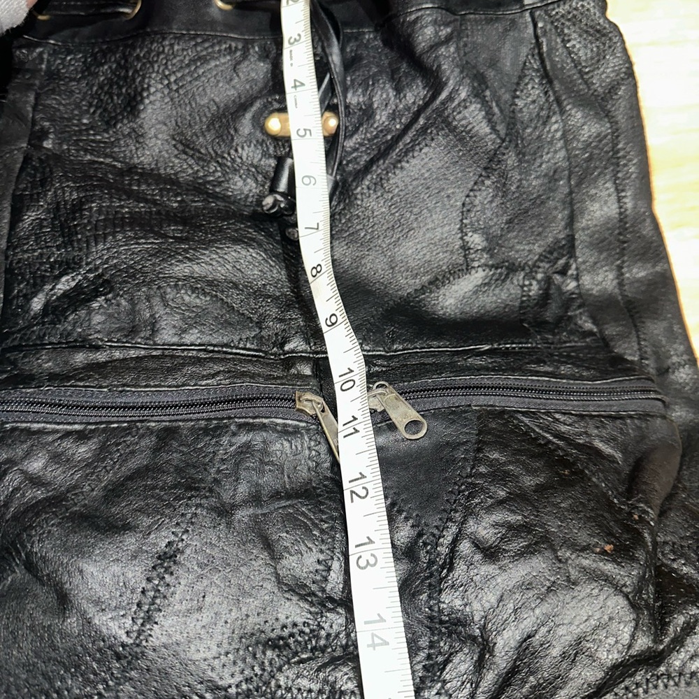 Vintage 80’s/90’s patchwork Backpack - Picture 8 of 10